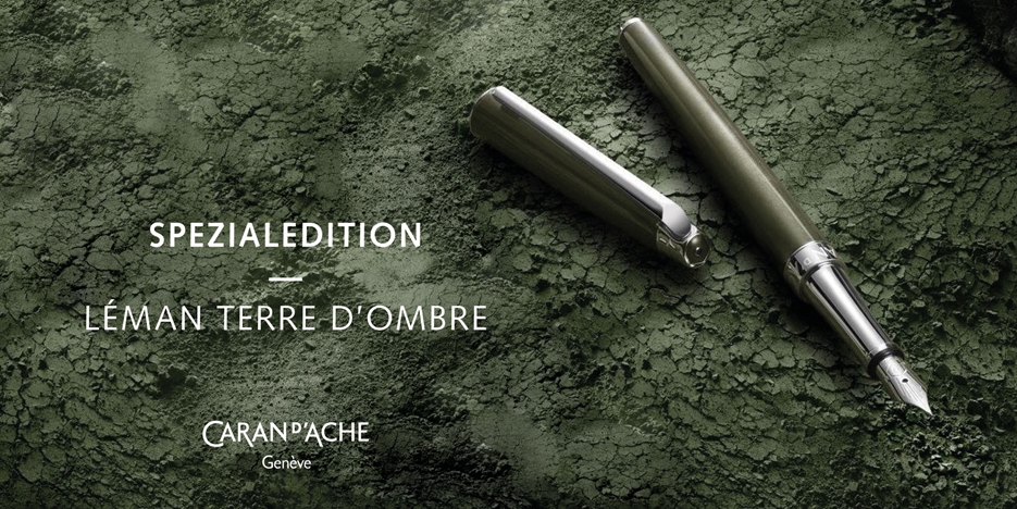 Caran d'Ache Léman - Penne Rollerball Premium - Penne stilografiche (M-Medium)-18K