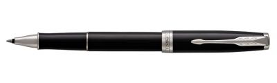 Parker Sonnet 2017 Black Lacquer CT-Penne Rollerball