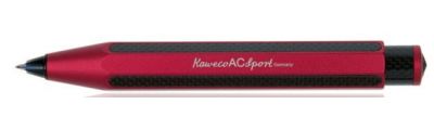 Penna a sfera Kaweco Sport Alluminio / Rosso carbone opaco 