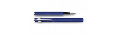 Penna stilografica Caran d'Ache 849 metallo blu 