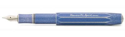 Kaweco AL Sport Stonewashed Blue Stilografica Fine 