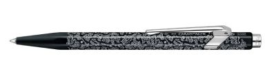 Penna a sfera nera Caran d'Ache 849 Keith Haring