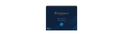 Waterman Cartucce per Stilografiche Blu-Nero